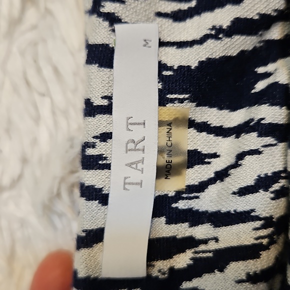 Tart Body Con Navy Blue Low Back Dress Size Medium NWT - Picture 9 of 12